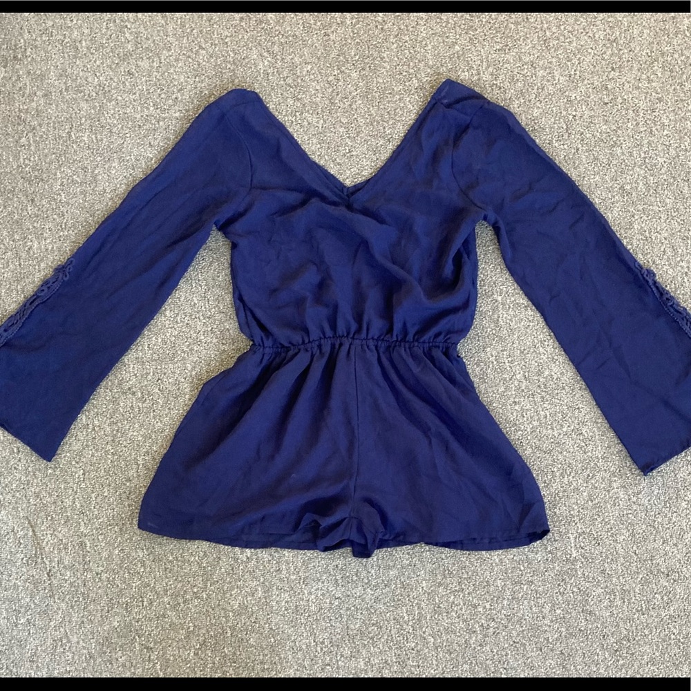 Beautiful blue romper